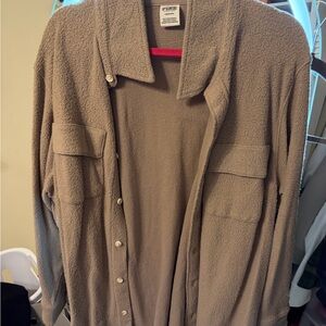 Victoria's Secret Cardigan in Taupe